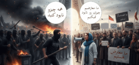 مرز اعتراض و اغتشاش کجاست؟