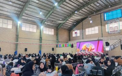 شور اعیاد شعبانیه در اجتماع دختران دانشآموز ماهدشت شور اعیاد شعبانیه در اجتماع دختران دانشآموز ماهدشت