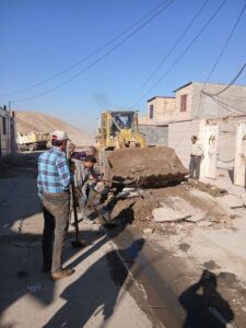 تحقق مطالبه اهالی؛ آغاز نهضت آسفالت در کوچه  شهید بابایی