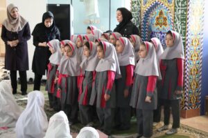 جشن تکلیف فرشته‌ها در قرارگاه فرهنگی نماز محمدشهر