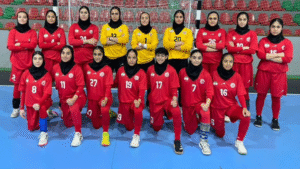هندبال دختران ایران در رده‌بندی آسیا